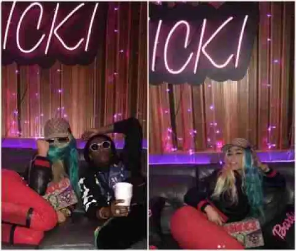 Starboy! Wizkid Pictured With Nicki Minaj